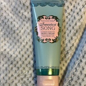 Bath & Body Works Sweetest Song Body Cream in Teal & Pink